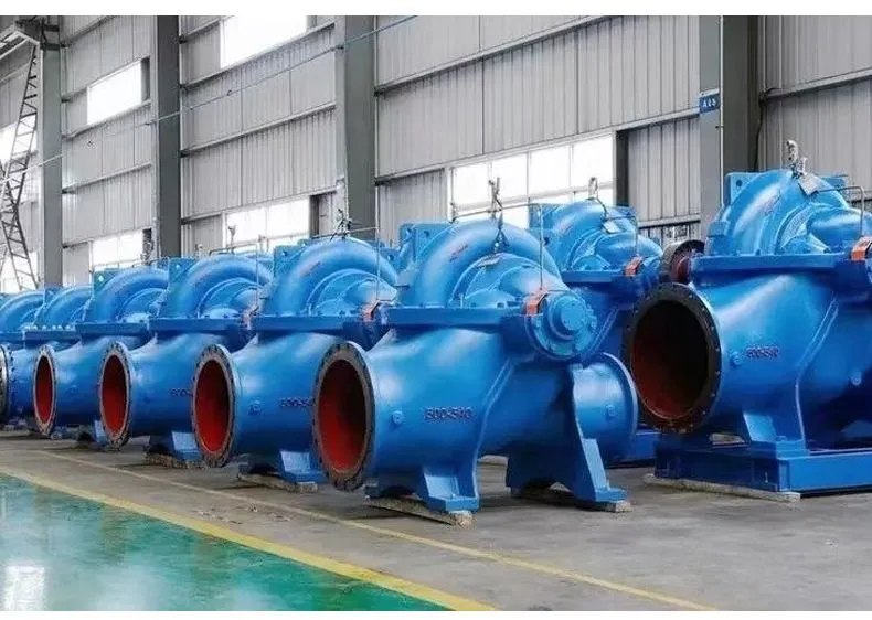 Factory photos of double suction pumps