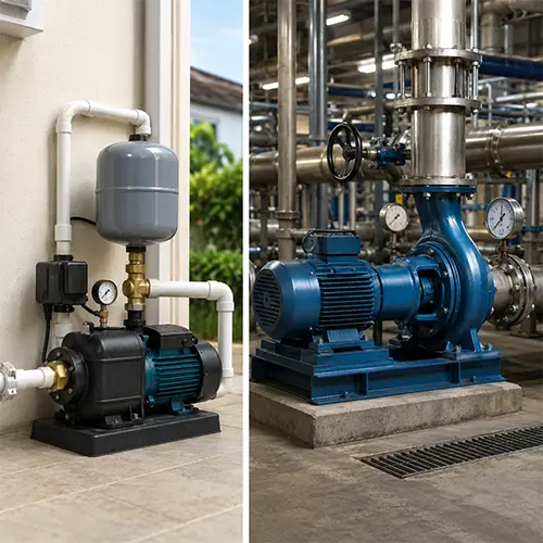 Domestic Pump vs Industrial Pump: Which One Should You Choose for Your Application?