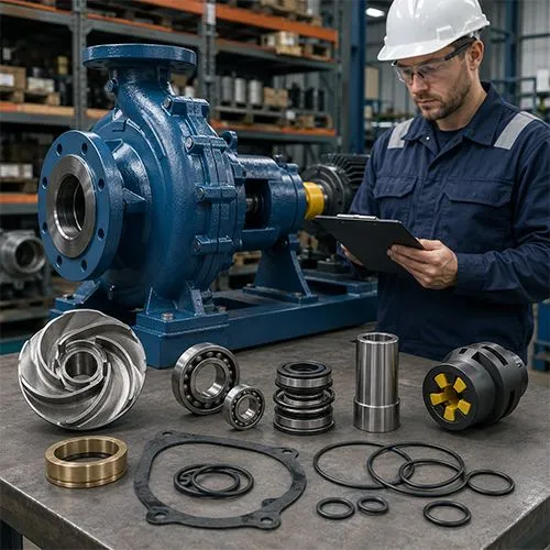 Pump Spare Parts Planning Guide: How Buyers Can Reduce Downtime Without Overstocking