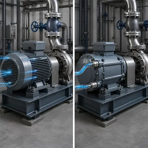 Water-Cooled vs Air-Cooled Pump Motor: Which Cooling Method Is Better for Industrial Pump Applications?